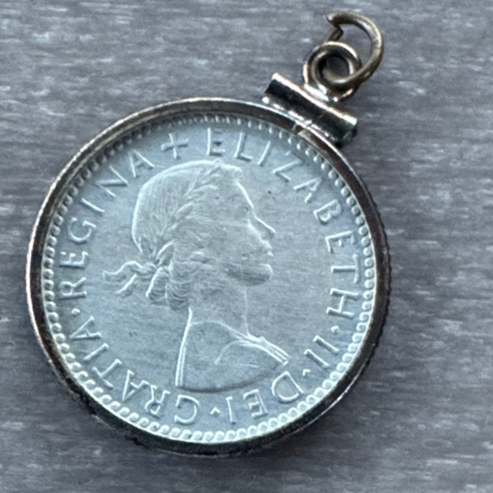 Silver Coin Pendant